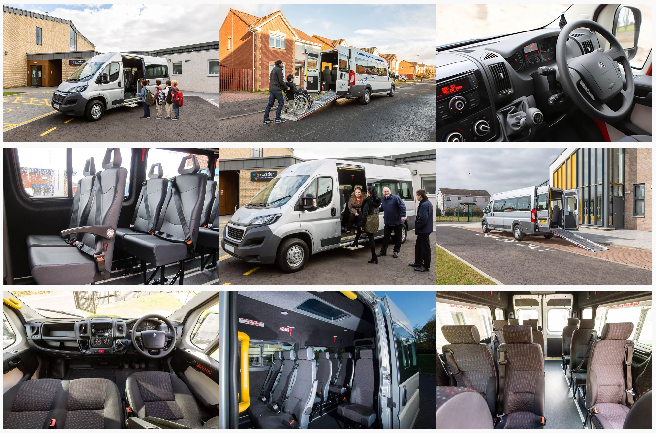 A gallery of FlexiLite minibus images